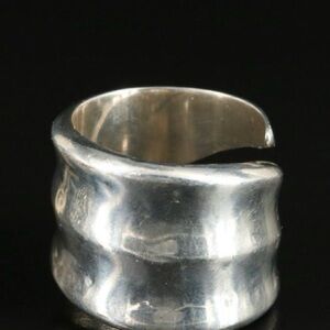 Robert Lee Morris Elegant Silver Women's Ring sterling silver sz 9.